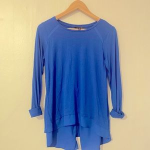 Long Sleeve blouse with paneling